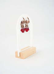 Boucles d’oreilles rouge KONPLOTT pour femme seconde vue