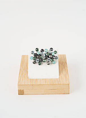 Boucles d’oreilles vert KONPLOTT femme