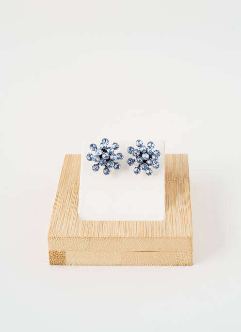 Boucles d’oreilles bleu KONPLOTT pour femme
