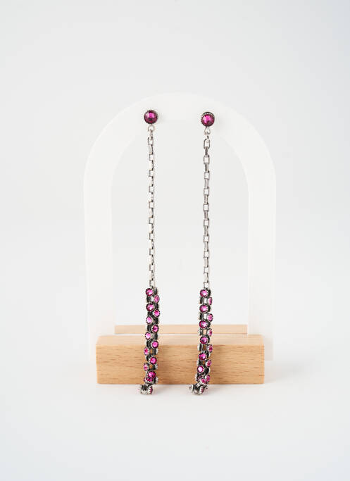 Boucles d’oreilles argent KONPLOTT pour femme