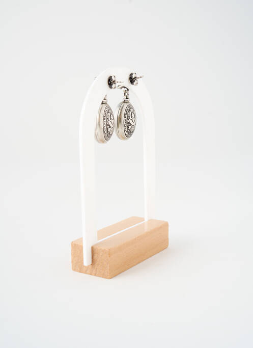 Boucles d’oreilles argent KONPLOTT pour femme