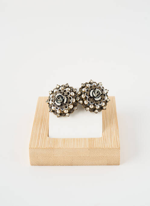 Boucles d’oreilles argent KONPLOTT pour femme