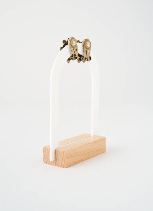 Boucles d’oreilles rose KONPLOTT pour femme