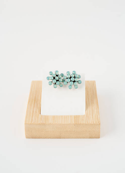 Boucles d’oreilles vert KONPLOTT pour femme