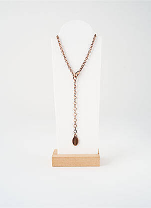 Collier matériaux métal rose KONPLOTT femme