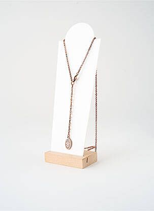 Collier ornement oxyde de zirconium violet KONPLOTT femme