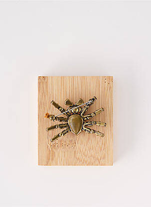 Broche matériaux métal violet KONPLOTT femme