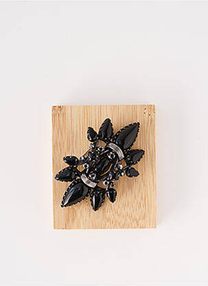 Broche noir KONPLOTT pour femme