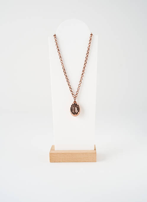 Collier matériaux métal rose KONPLOTT femme