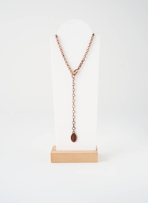 Collier matériaux métal rose KONPLOTT femme