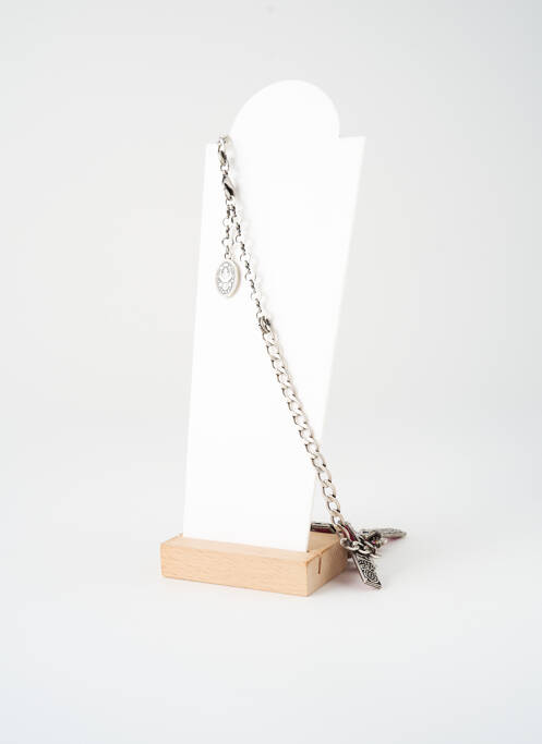 Collier ornement oxyde de zirconium rose KONPLOTT femme