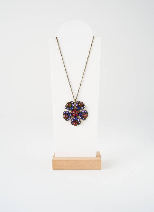Collier violet KONPLOTT pour femme