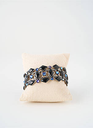 Bracelet fermeture fermoir clips bleu KONPLOTT femme