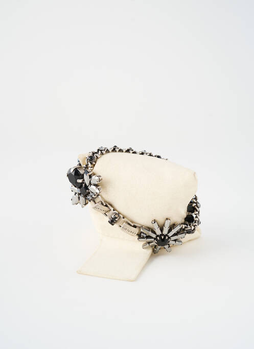 Bracelet fermeture fermoir clips argent KONPLOTT femme