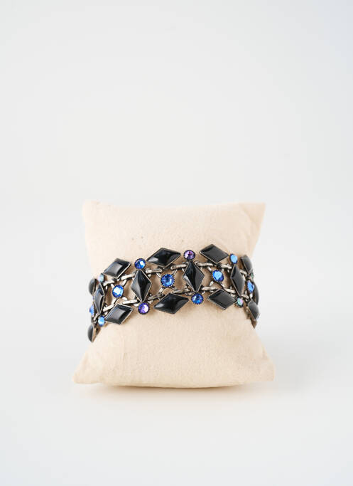 Bracelet ornement oxyde de zirconium bleu KONPLOTT femme