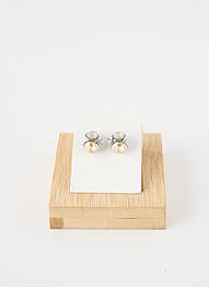 Boucles d’oreilles ornement oxyde de zirconium argent KONPLOTT femme