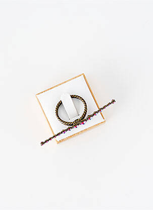 Bague matériaux métal rose KONPLOTT femme
