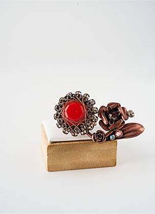 Bague rouge KONPLOTT pour femme