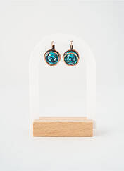 Boucles d’oreilles bleu KONPLOTT pour femme seconde vue