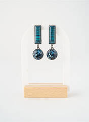 Boucles d’oreilles bleu KONPLOTT pour femme seconde vue