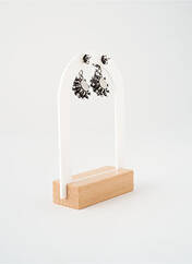 Boucles d’oreilles noir KONPLOTT pour femme seconde vue