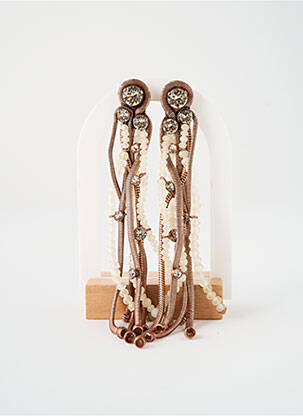 Boucles d’oreilles rose KONPLOTT femme