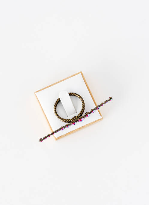 Bague rose KONPLOTT pour femme