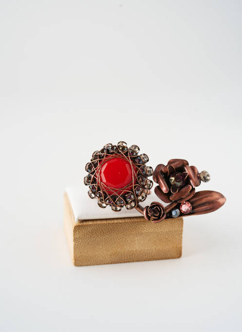 Bague rouge KONPLOTT pour femme