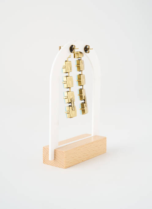 Boucles d’oreilles bleu KONPLOTT pour femme