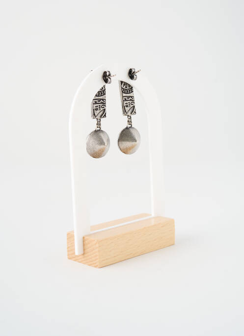 Boucles d’oreilles bleu KONPLOTT pour femme