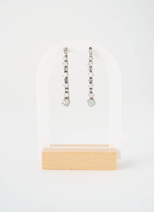 Boucles d’oreilles argent KONPLOTT femme