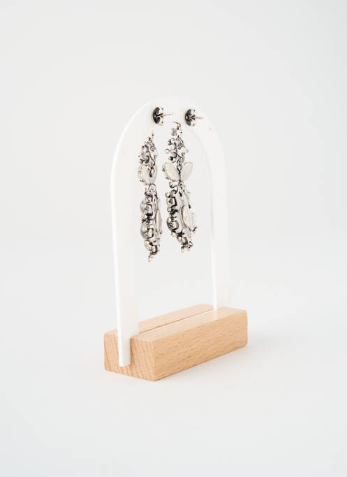 Boucles d’oreilles argent KONPLOTT pour femme