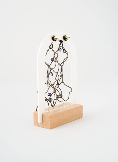 Boucles d’oreilles argent KONPLOTT femme