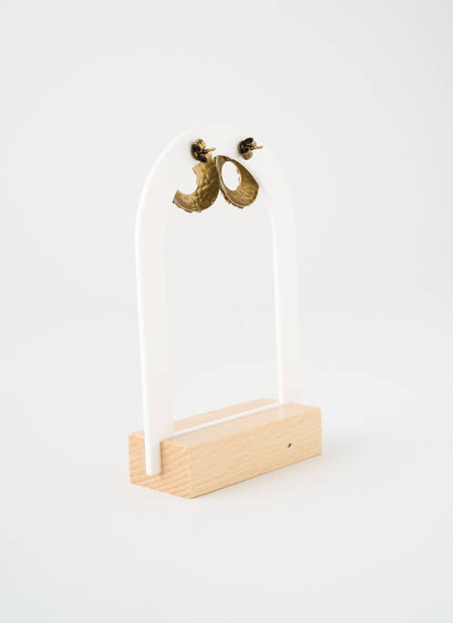 Boucles d’oreilles marron KONPLOTT femme