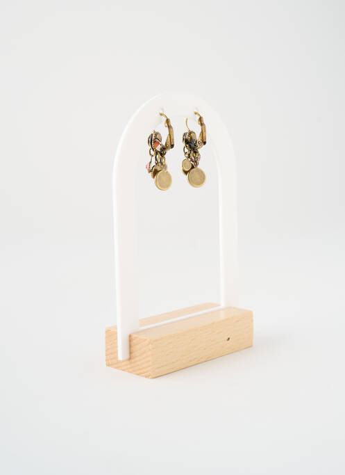 Boucles d’oreilles rose KONPLOTT pour femme