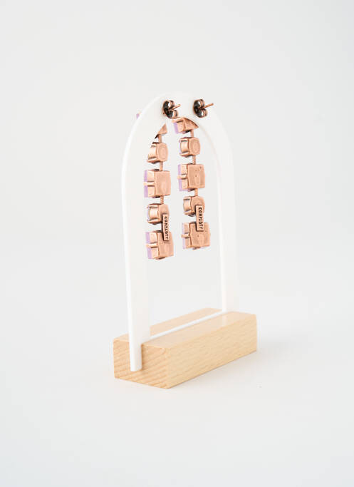 Boucles d’oreilles violet KONPLOTT pour femme