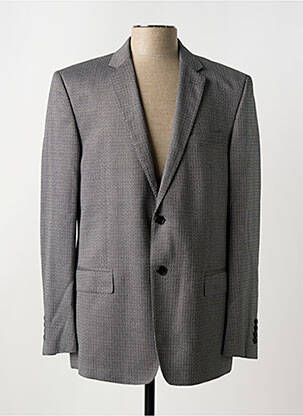 Blazer tissage chiné gris VERSACE homme
