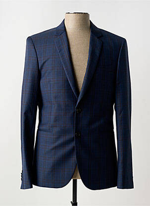 Blazer coupe cintrée bleu PAUL SMITH homme