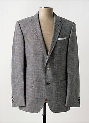 Blazer tissage chiné gris HUGO BOSS homme