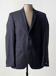 Blazer tissage chiné bleu KARL LAGERFELD homme