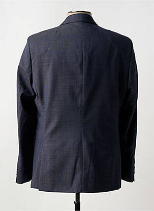Blazer tissage chiné bleu KARL LAGERFELD homme