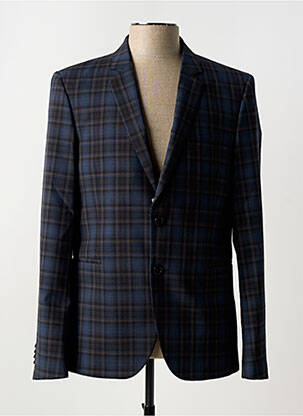 Blazer coupe cintrée bleu PAUL SMITH homme