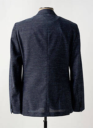 Blazer tissage chiné bleu HUGO BOSS homme