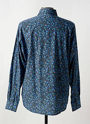 Chemise manches longues coupe cintrée bleu KARL LAGERFELD homme