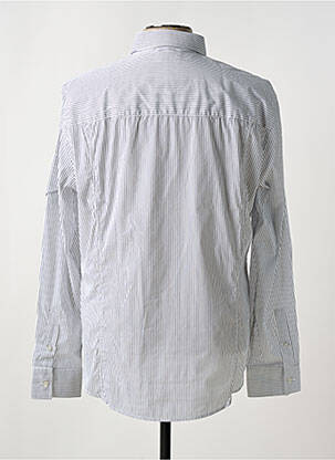 Chemise manches longues coupe cintrée bleu BIKKEMBERGS homme