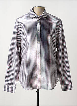 Chemise manches longues coupe cintrée gris TRUSSARDI JEANS homme