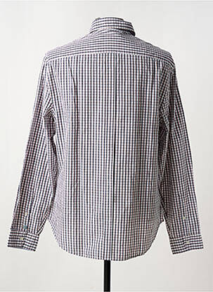 Chemise manches longues coupe cintrée gris TRUSSARDI JEANS homme