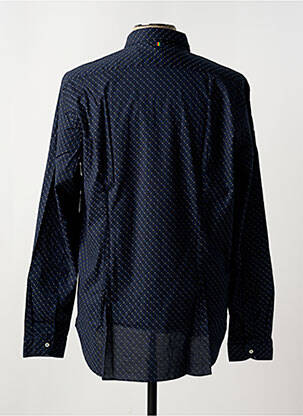 Chemise manches longues imprimé fantaisie noir MANUEL RITZ homme