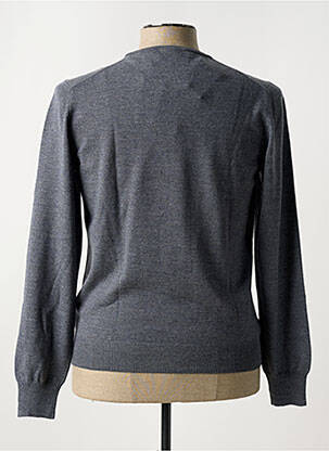 Pull stretch manches longues gris GRAN SASSO homme