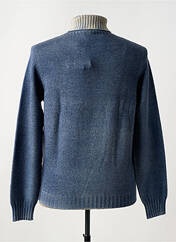 Pull col roulé bleu AROVESCIO pour homme seconde vue